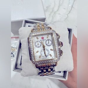 Michele Deco Diamond watch